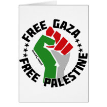 free gaza free palestine card