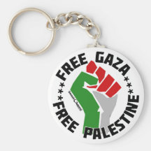 free gaza free palestine key chain
