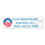 Free HEALTHCARE Bumper Stickers