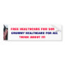 Free healthcare bumper sticker