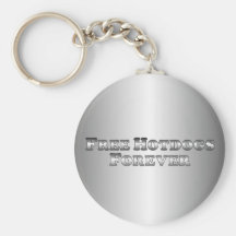 Free Hodogs Forever - Basic Keychain