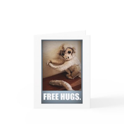 FREE HUGS CARD by thebloggess
