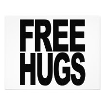 Free Hugs Custom Invite