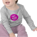 FREE HUGS DELIVERY - pink t-shirts