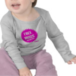 FREE HUGS DELIVERY - pink t-shirts