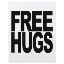 Free Hugs Flyer Design