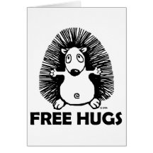 Free hugs greeting cards