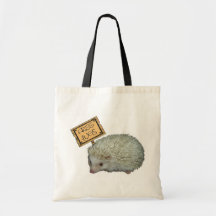 Free Hugs Hedgehog Tote Bags