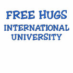 FREE HUGS INTERNATIONAL UNIVERSITY JACKET