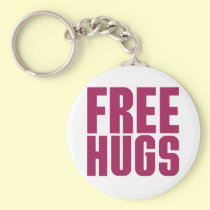 Free Hugs keychains