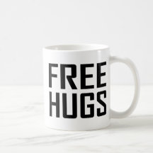 free hugs mug