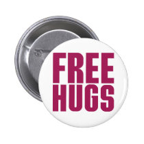 Free Hugs buttons