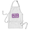 Free Hugs - Purple aprons