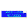 FREE HUGS TRAINER BUMPER STICKER
