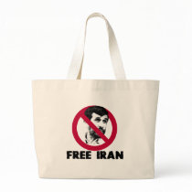 Free Iran - Ahmadinejad Tote Bags