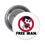 Free Iran - Ahmadinejad Button