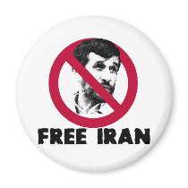 Free Iran - Ahmadinejad Refrigerator Magnet