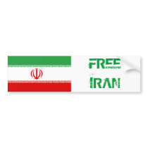 FREE IRAN BUMPER STICKERS