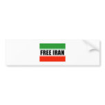 FREE IRAN BUMPER STICKERS