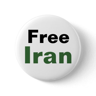 Free Iran Pinback Buttons by BoogieMonst