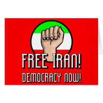 Free Iran Greeting Cards