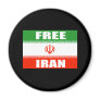 FREE IRAN Flag Fridge Magnet