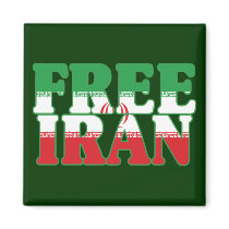 Free Iran Fridge Magnets