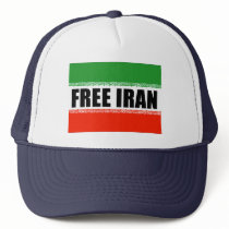 FREE IRAN TRUCKER HAT