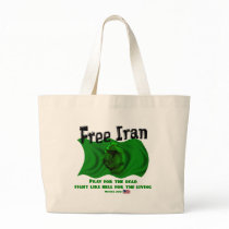 Free Iran, #IranElections Political Elections 2009 Tote Bags