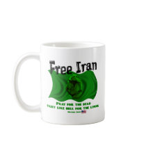 Free Iran, #IranElections Political Elections 2009 Mug