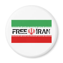 FREE IRAN FRIDGE MAGNET