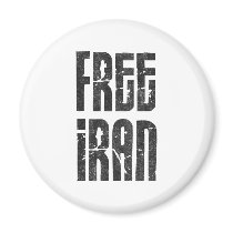 Free Iran Fridge Magnet
