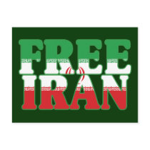 Free Iran Postcard