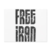 Free Iran Post Card