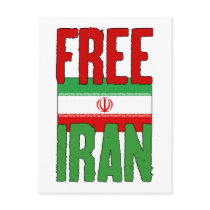 Free Iran Post Cards