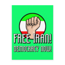 Free Iran Post Cards