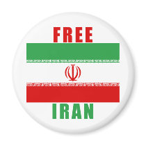 Free Iran Products Fridge Magnet