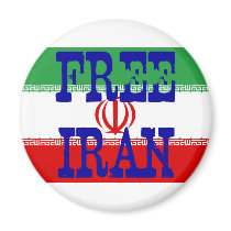Free Iran Refrigerator Magnet
