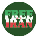 Free Iran stickers