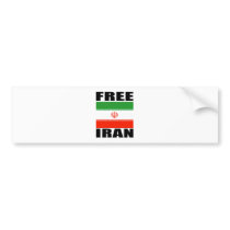 Free Iran T-shirt Bumper Sticker