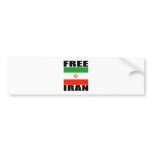 Free Iran T-shirt bumper stickers