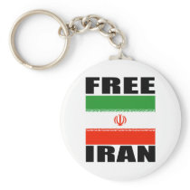 Free Iran T-shirt Keychain