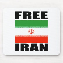 Free Iran T-shirt Mouse Pad