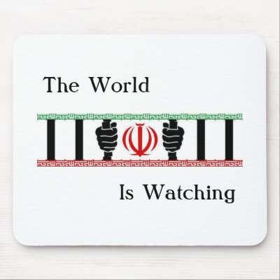 Free Iran, World Is Watching Mousepad by HAslan