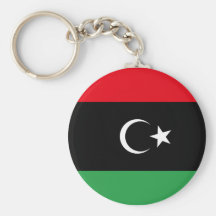 Free Libya Flag Keychain