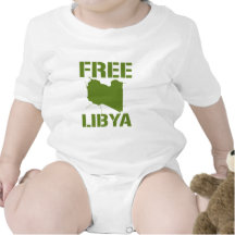 FREE LIBYA (green) Shirts