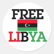 Free Libya stickers