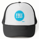 free love - blue hat
