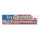 Free Markets Anti Obama Bumpersticker