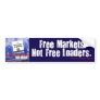 Free Markets Bumper Sticker